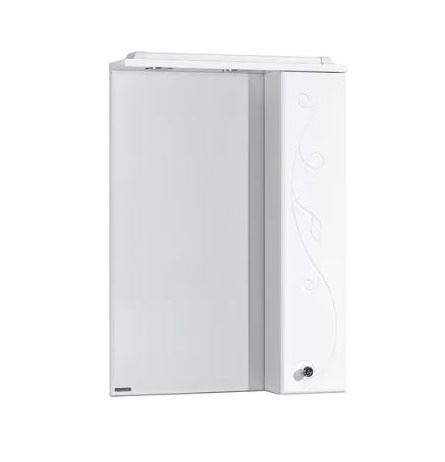 Зеркало-шкаф Aquaton Лиана 60 белый глянец R