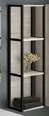 Стеллаж подвесной Comforty Дюссельдорф 35М дуб дымчатый Стеллаж подвесной Comforty Дюссельдорф 35М дуб дымчатый