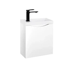 Тумба с раковиной Art&Max Liberty 40 Bianco Lucido L