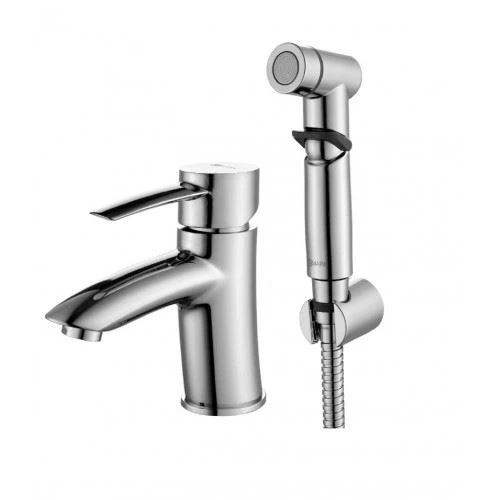 Смеситель Lemark Atlantiss LM3216C для раковины с гигиеническим душем