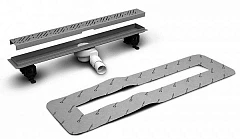 Душевой лоток Radaway 5L055A/5R055R 550 с дизайн-решеткой под плитку 8-12 мм Душевой лоток Radaway 5L055A/5R055R 550 с дизайн-решеткой под плитку 8-12 мм
