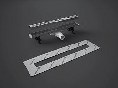 Душевой лоток Radaway 5L095S/5R095SR 950 Slim с дизайн-решеткой под плитку 8-12 мм Душевой лоток Radaway 5L095S/5R095SR 950 Slim с дизайн-решеткой под плитку 8-12 мм