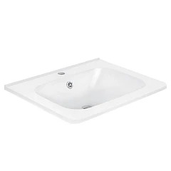 Мебельная раковина Vincea VCB-2VP600W 60*47 (приобретается в комплекте с тумбой)