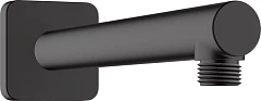 Душевой кронштейн Hansgrohe Vernis Shape 26405670 24см черный матовый Душевой кронштейн Hansgrohe Vernis Shape 26405670 24см черный матовый