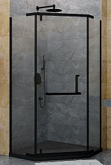Душевой уголок RGW Hotel HO-081-B 100*100*195 пятиугольный прозрачное стекло без поддона Душевой уголок RGW Hotel HO-081-B 100*100*195 пятиугольный прозрачное стекло без поддона