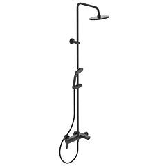 Душевая стойка Ideal Standard IdealRain BC749XG с изливом черная матовая Душевая стойка Ideal Standard IdealRain BC749XG с изливом черная матовая