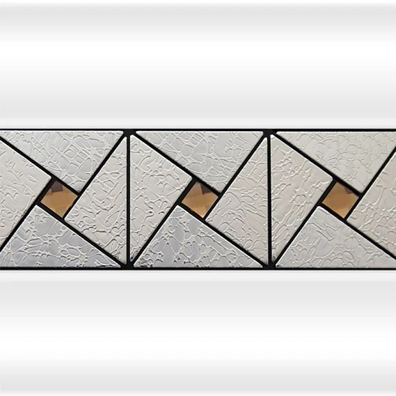 Декоративная вертикальная вставка Radomir "Арт-мозаика" Верчелли на боковую панель (на выбор по фото) - заказывается 2 полоски