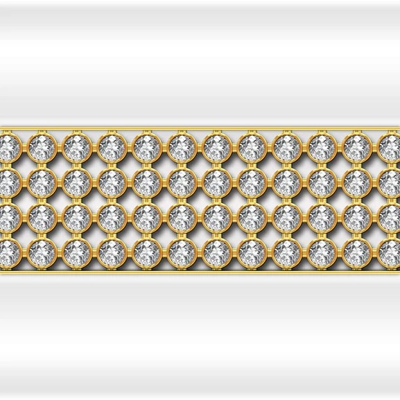 Декоративная горизонтальная вставка Radomir "Кристаллы Swarovski" Верчелли на фронтальную панель (на выбор по фото)