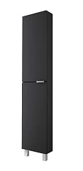 Пенал 1Marka Gaula 40Н 2д.Black Soft Touch L/R (тактильный матовый)