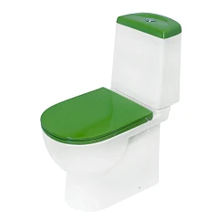 Унитаз-компакт Sanita Luxe Best Color Green 34,5*62 с крышкой-сиденьем микролифт Унитаз-компакт Sanita Luxe Best Color Green 34,5*62 с крышкой-сиденьем микролифт