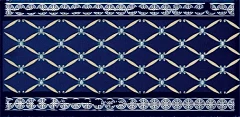 Бордюр Ape Noblesse S001231 10*20 Delis Cobalto Silver Бордюр Ape Noblesse S001231 10*20 Delis Cobalto Silver