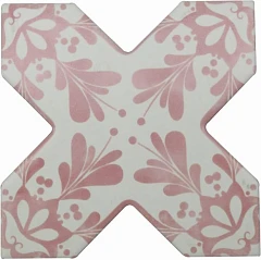 Керамогранит Cevica Becolors 13,25*13,25 Cross Decoro Stencil Coral Керамогранит Cevica Becolors 13,25*13,25 Cross Decoro Stencil Coral