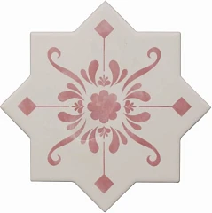 Керамогранит Cevica Becolors 13,25*13,25 Star Decoro Stencil Coral Керамогранит Cevica Becolors 13,25*13,25 Star Decoro Stencil Coral