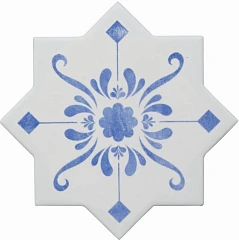 Керамогранит Cevica Becolors 13,25*13,25 Star Decoro Stencil Electric Blue Керамогранит Cevica Becolors 13,25*13,25 Star Decoro Stencil Electric Blue