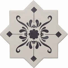 Керамогранит Cevica Becolors 13,25*13,25 Star Decoro Stencil Navy Керамогранит Cevica Becolors 13,25*13,25 Star Decoro Stencil Navy