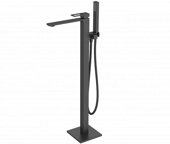 Напольный смеситель BelBagno Luce LUC-FMT-NERO черный матовый