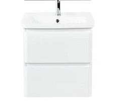 Тумба с раковиной BelBagno Albano-Cer 50 Bianco Lucido Тумба с раковиной BelBagno Albano-Cer 50 Bianco Lucido