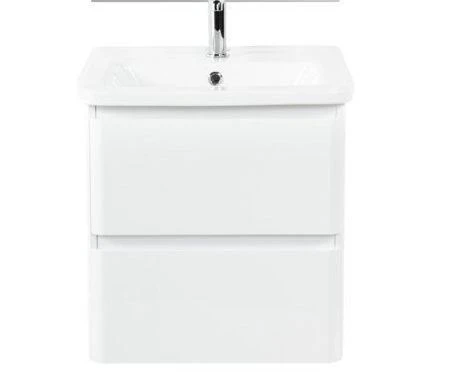 Тумба с раковиной BelBagno Albano-Cer 50 Bianco Lucido