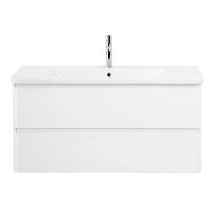 Тумба с раковиной BelBagno Albano-Cer 105 Bianco Lucido Тумба с раковиной BelBagno Albano-Cer 105 Bianco Lucido