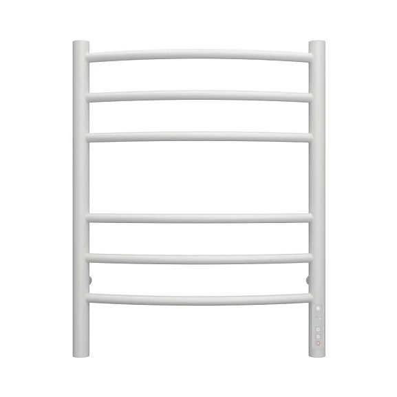 Электрический полотенцесушитель Terminus Классик П6 45*60 R встроен диммер белый матовый КС