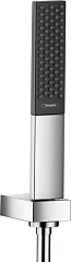 Душевая лейка Hansgrohe Rainfinity 100 26856000 с держателем и шлангом Душевая лейка Hansgrohe Rainfinity 100 26856000 с держателем и шлангом