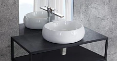 Столешница BelBagno Stile Moderno Cadro 120*46 Nero Magma Столешница BelBagno Stile Moderno Cadro 120*46 Nero Magma