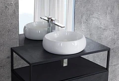 Столешница BelBagno Stile Moderno Cadro 100*46 Nero Magma Столешница BelBagno Stile Moderno Cadro 100*46 Nero Magma