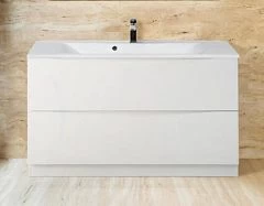 Тумба с раковиной BelBagno Marino 120 Bianco Lucido напольная