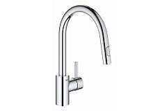 Смеситель Grohe Eurosmart Cosmopolitan 31481001 для кухни с гибким изливом хром