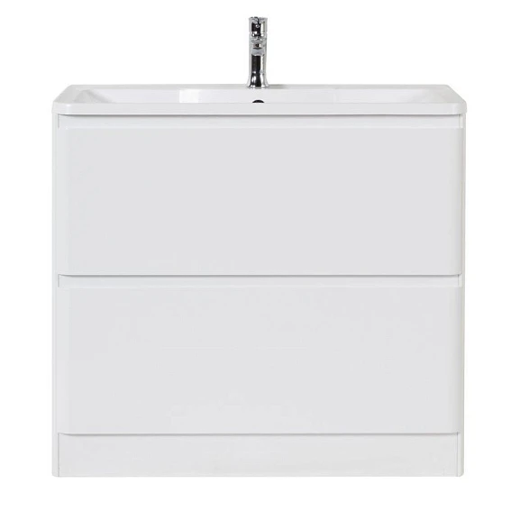 Тумба с раковиной BelBagno Albano 90 Bianco Lucido напольная