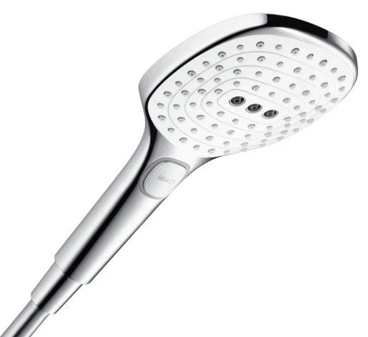 Душевая лейка Hansgrohe Raindance Select E 120 26520400 хром/белый