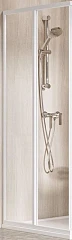 Душевая стенка с дверью Ravak Supernova SRV2-75 S 75*195 профиль белый, стекло Transparent Душевая стенка с дверью Ravak Supernova SRV2-75 S 75*195 профиль белый, стекло Transparent