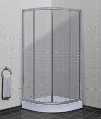 Душевой уголок Timo TL-9001 Romb Glass 90*90*200 с поддоном