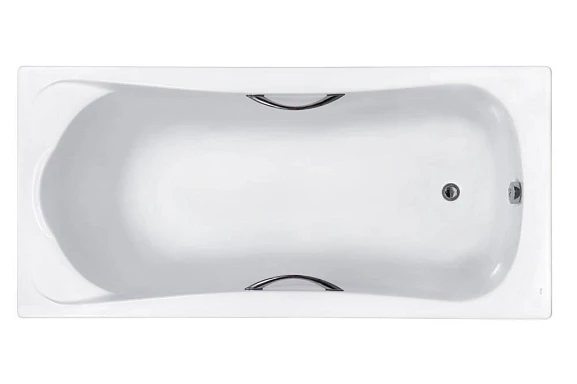 Акриловая ванна Roca BeCool 180х80 с отверстиями под ручки