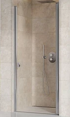 Душевая дверь в нишу Ravak Chrome CSD1-80 80*195 профиль сатин, стекло Transparent без поддона Душевая дверь в нишу Ravak Chrome CSD1-80 80*195 профиль сатин, стекло Transparent без поддона