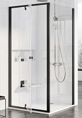 Душевой уголок Ravak Pivot PDOP1 80*90*190 профиль черный, стекло Transparent без поддона Душевой уголок Ravak Pivot PDOP1 80*90*190 профиль черный, стекло Transparent без поддона