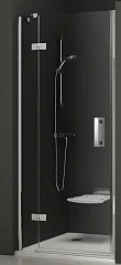 Душевая стенка с дверьюRavak SmartLine SMSD2-100 A-L профиль хром, стекло Transparent Душевая стенка с дверьюRavak SmartLine SMSD2-100 A-L профиль хром, стекло Transparent