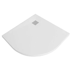 Душевой поддон WasserKRAFT Leine 35T01 90х90х2,6 белый глянец Душевой поддон WasserKRAFT Leine 35T01 90х90х2,6 белый глянец