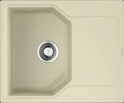 Кухонная мойка Omoikiri Yonaka 65*51 гранитная крошка ваниль с крылом