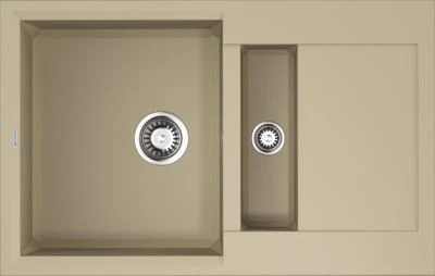 Кухонная мойка Omoikiri Sakaime 78*50 гранитная крошка шампань полуторная с крылом