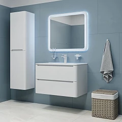Комплект мебели Iddis Edifice 80 белый глянец подвесной Комплект мебели Iddis Edifice 80 белый глянец подвесной