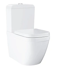 Напольный унитаз Grohe Euro Ceramic 37,4*67 безободковый с крышкой-сиденьем микролифт Напольный унитаз Grohe Euro Ceramic 37,4*67 безободковый с крышкой-сиденьем микролифт
