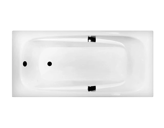 Чугунная ванна Byon Ide 180х85 с ручками (комплект)