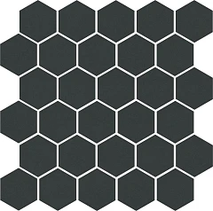 Керамогранит Kerama Marazzi Агуста 63001 29,7*29,8 мозаичный черный матовый из 30 частей
