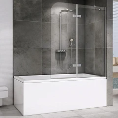Шторка на ванну ABBER Ewiges Wasser AG51120 120*140 L/R Шторка на ванну ABBER Ewiges Wasser AG51120 120*140 L/R