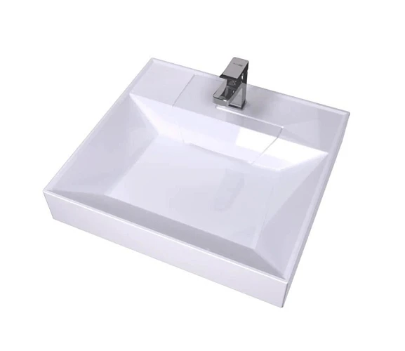 Раковина Uperwood Top 60*55 для установки над стиральной машиной с кронштейнами