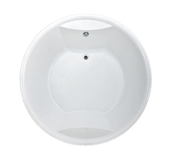 Встраиваемая акриловая ванна Vayer Eva D180 180х180