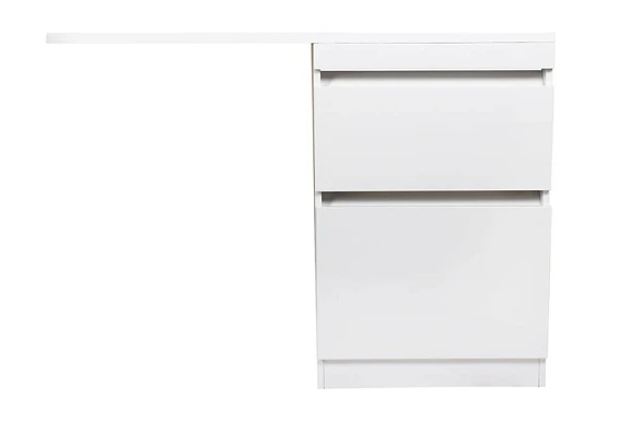 Тумба под раковину Style Line Даллас 120 Люкс напольная белая эмаль