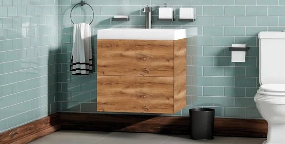 Тумба под раковину Art&Max Verona push 60 дуб кельтик светлый подвесная