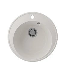 Кухонная мойка Ulgran Quartz Nora 485 48,5*48,5 (01, жасмин) Кухонная мойка Ulgran Quartz Nora 485 48,5*48,5 (01, жасмин)